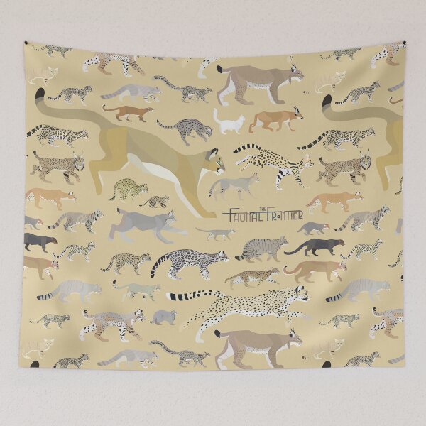 Item preview, Felinae March designed and sold by The Faunal Frontier.