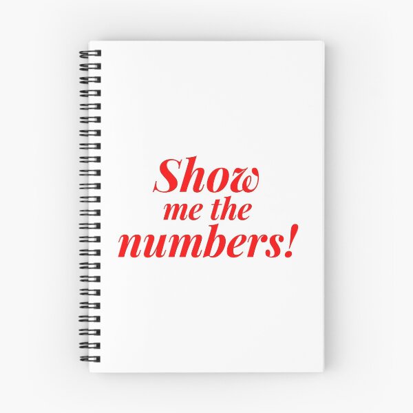 Item preview, Accountant Show Me the Numbers designed and sold by ojdart.