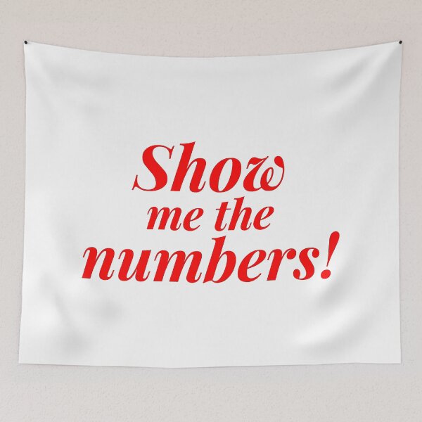 Item preview, Accountant Show Me the Numbers designed and sold by ojdart.