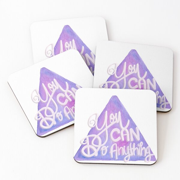 Item preview, You can do anything - Watercolor Triangle designed and sold by PaintingbyAgnes.