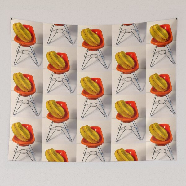 Item preview, Star Fruit on Chair designed and sold by Jocelyn Bullock.