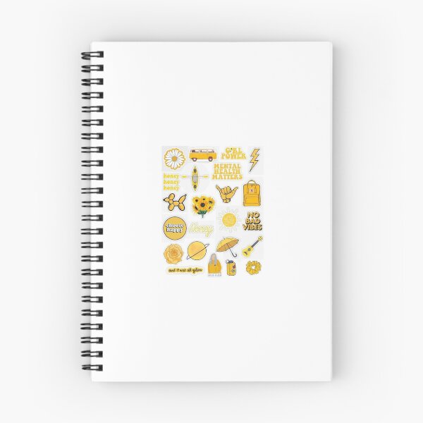Aperçu de l'œuvre Pack JAUNE de 23 autocollants créée et vendue par chelsx.
