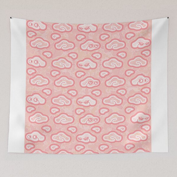 Item preview, KAWAII Cloisonné | Drowsy Pink Clouds designed and sold by ZENDYtechSTYLE.