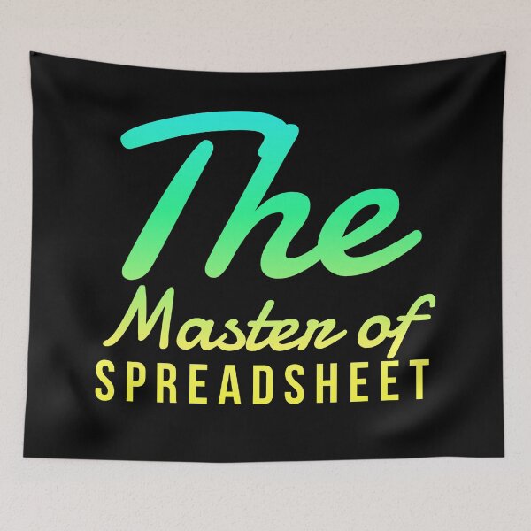 Item preview, Accountant The Master of Spreadsheet designed and sold by ojdart.