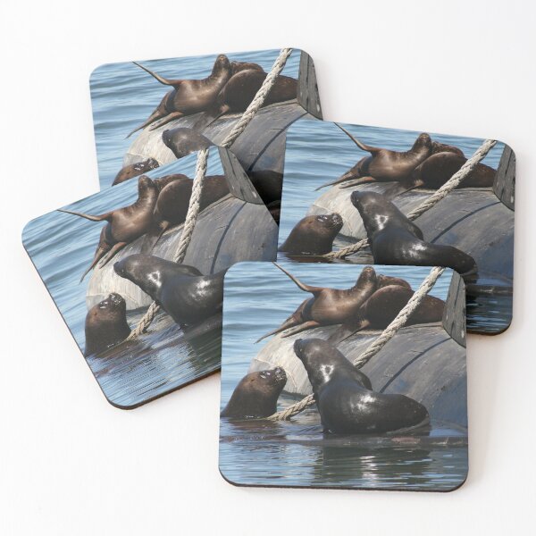 Item preview, Sea Lions fun by the old submarine!!! designed and sold by Daniela Weil.