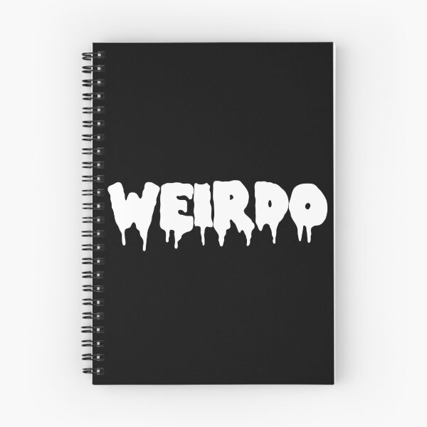 Item preview, Weirdo Gothic Black White Dripping Word 90s Slogan designed and sold by JessicaAmber.