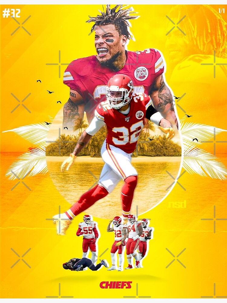 Tyrann Mathieu Football Paper Poster Saints 2 - Tyrann Mathieu