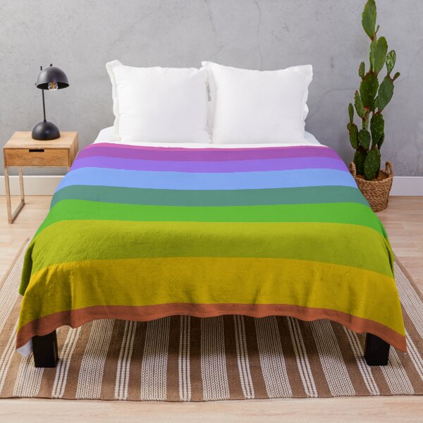 Item preview, Retro Vintage Rainbow Stripes designed and sold by Wizzles Emporium.