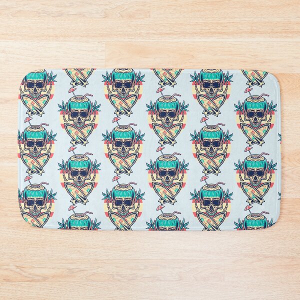 Item preview, Skull summer beach designed and sold by ahmadmujib.
