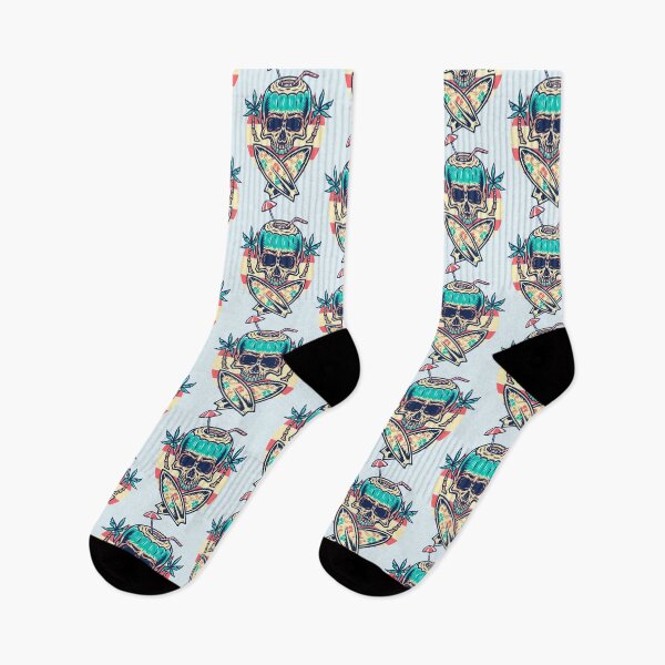 Item preview, Skull summer beach designed and sold by ahmadmujib.