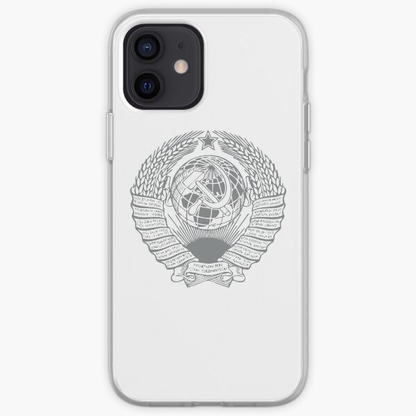 USSR State Emblem iPhone Soft Case