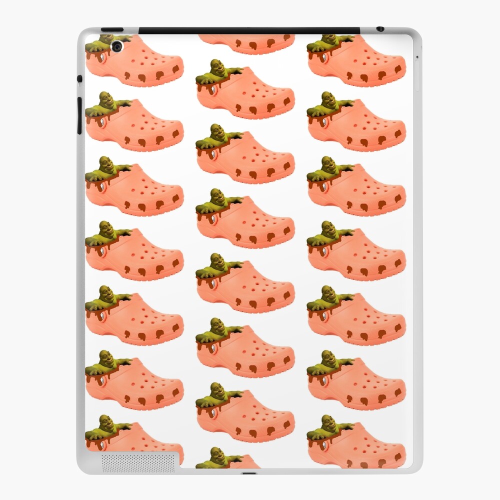 What are you doing in my Shrek Crocs iPad Case & Skin for Sale by