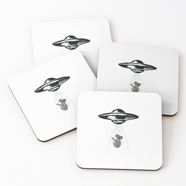 Item preview, Koala bear UFO Alien Abduction  designed and sold by Manitarka.