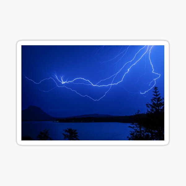 Lake Moogerah storm Sticker