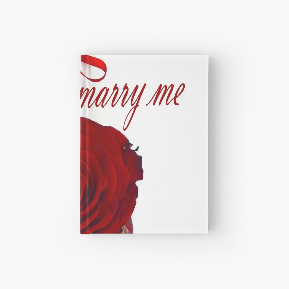 Please Marry Me Hardcover Journal By Soh33 Redbubble