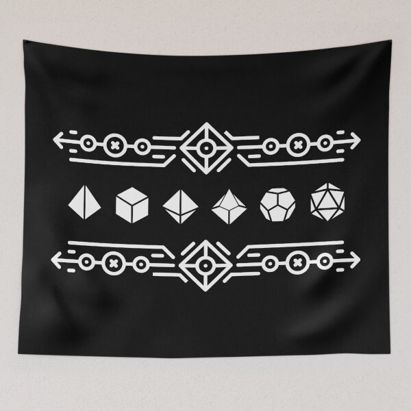 Item preview, Ornamental Dice Set of Warlock Tabletop RPG Gaming designed and sold by pixeptional.