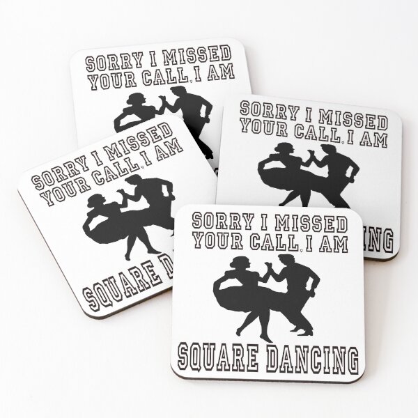 Item preview, SQD Sorry BLK designed and sold by Square Dancing Gifts & Merchandise.