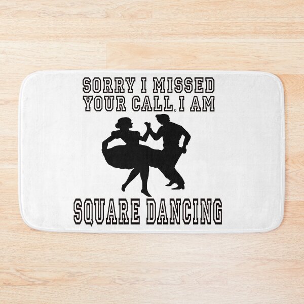 Item preview, SQD Sorry BLK designed and sold by Square Dancing Gifts & Merchandise.