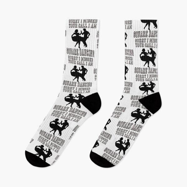 Item preview, SQD Sorry BLK designed and sold by Square Dancing Gifts & Merchandise.