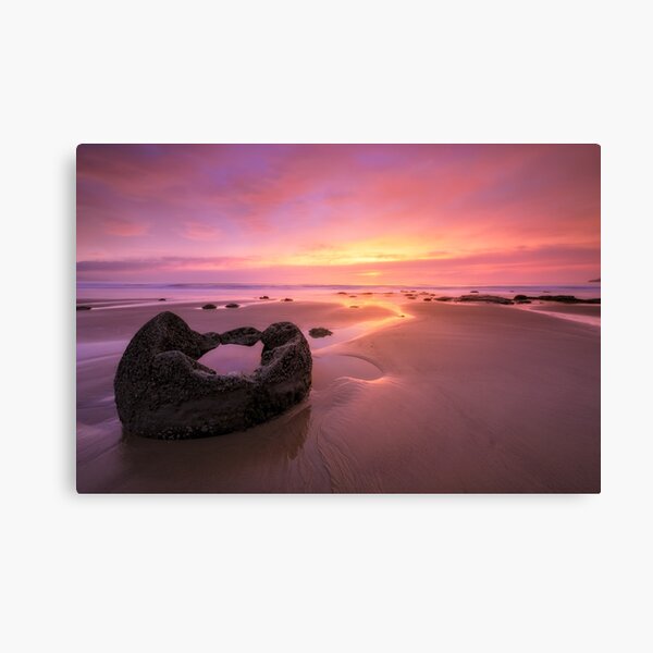 Moeraki Boulders Canvas Print