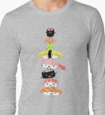 Camiseta de manga larga Pila de sushi
