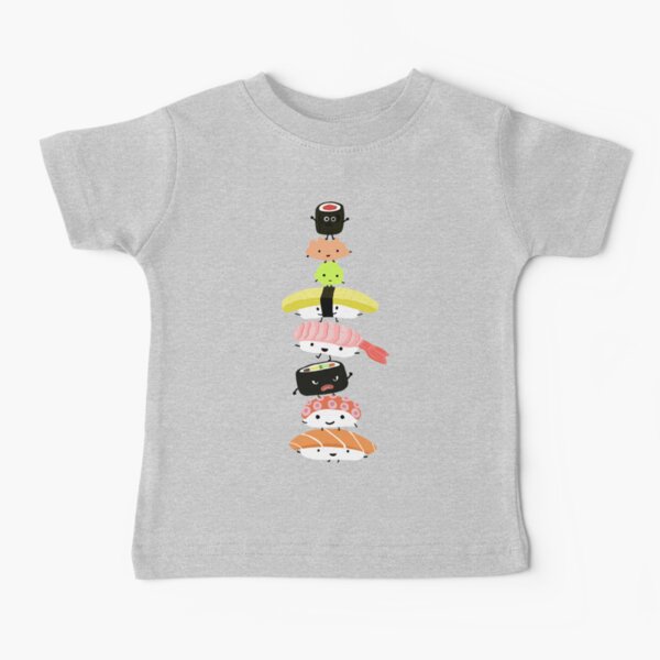 Pila de sushi Camiseta para bebés
