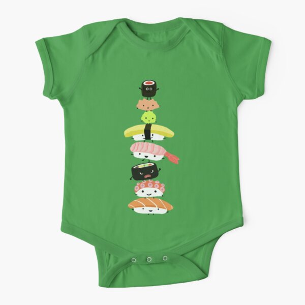 Sushi Stack Short Sleeve Baby One-Piece