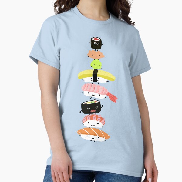 Vista previa del artículo con la obra «Pila de sushi», diseñado y vendido por Jenn Inashvili.