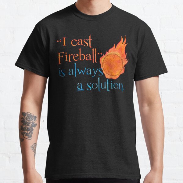 Item preview, I Cast Fireball Solution designed and sold by ViolaVixi.