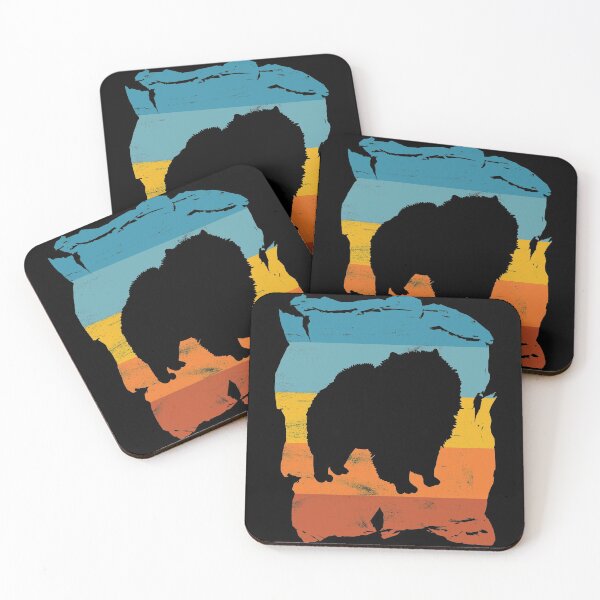 Item preview, Chow Chow Distressed Vintage Retro Silhouette designed and sold by DoggyStyles.