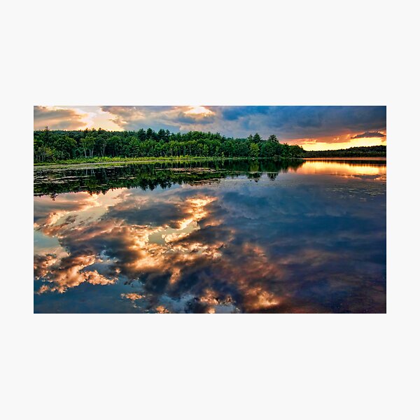 Reflection on the Water Photographic Print