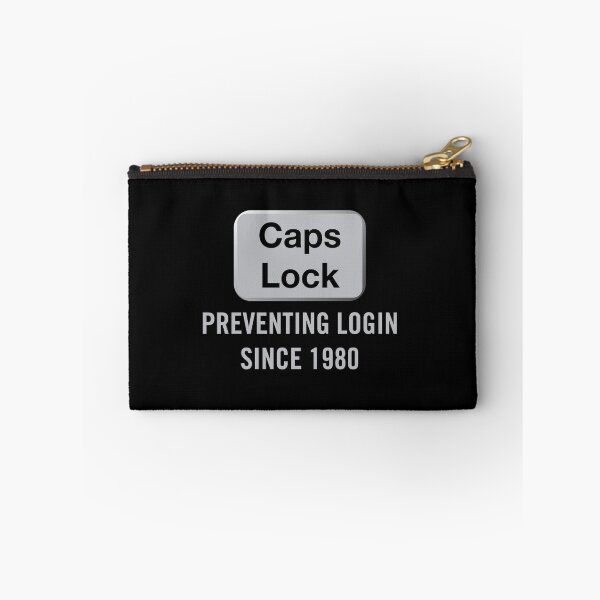 Item preview, CAPS LOCK – Preventing Login Since 1980 designed and sold by Gerald Waters.