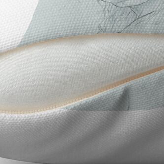 Alternate view of Geralt of Rivia - The Witcher Throw Pillow