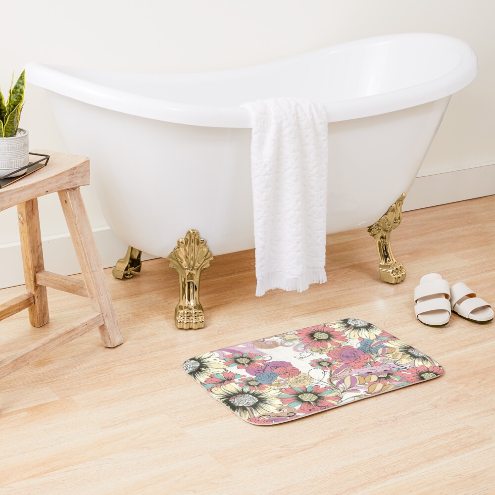 Item preview, Bath Mat designed and sold by ColorMeFHappy.