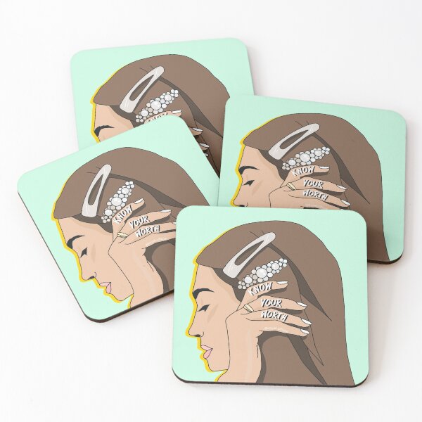 Item preview, Mint green 'Know Your Worth' Women's Print - by Kay Ali  designed and sold by Kay  Ali.
