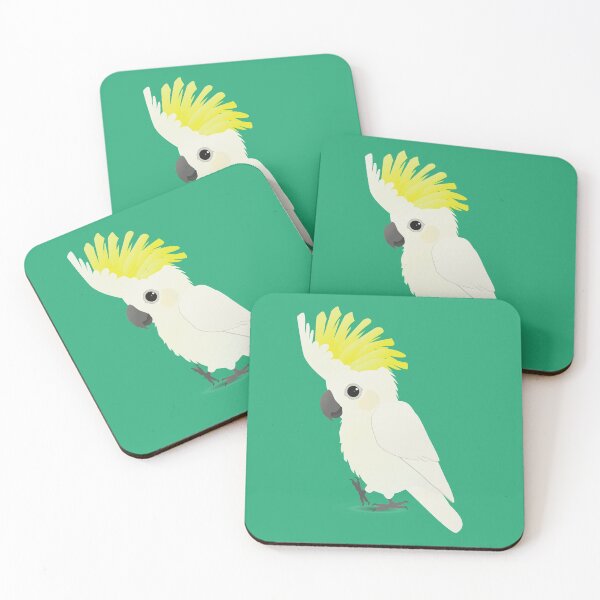 Item preview, Cute sulphur-crested cockatoo designed and sold by Bwiselizzy.