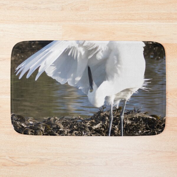 Item preview, Egret Preening designed and sold by Terri Waters Photography & Design.