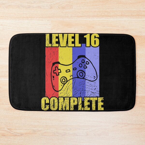 Item preview, Gamer 16th Birthday Level 16 Complete Gift designed and sold by shurikaner.