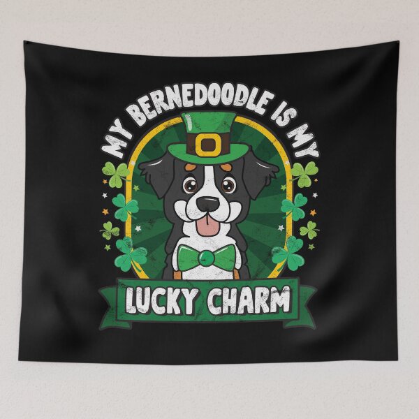 Item preview, Bernedoodle is my Lucky Charm St Patricks designed and sold by rafaeltto.