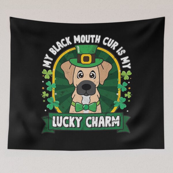 Item preview, Black Mouth Cur is my Lucky Charm St Patricks designed and sold by rafaeltto.