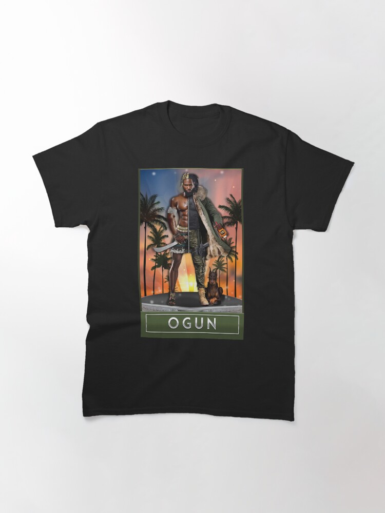 "Ogun Orisha" Tshirt by Orishaitems8 Redbubble