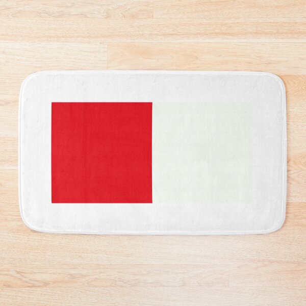 Item preview, Two nearly perfect Squares - RED/White designed and sold by Hell-Prints.