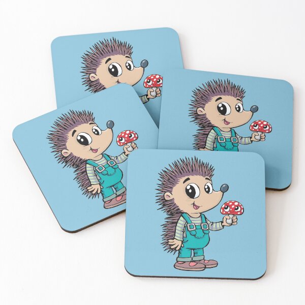 Item preview, cute hedgehog farmer designed and sold by duxpavlic.