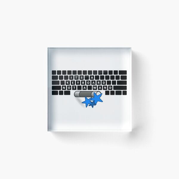 Item preview, It's a keyboard not a Wand! designed and sold by LCAustralia.