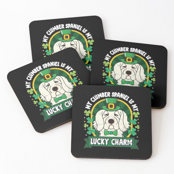 Item preview, Clumber Spaniel is my Lucky Charm St Patricks designed and sold by rafaeltto.