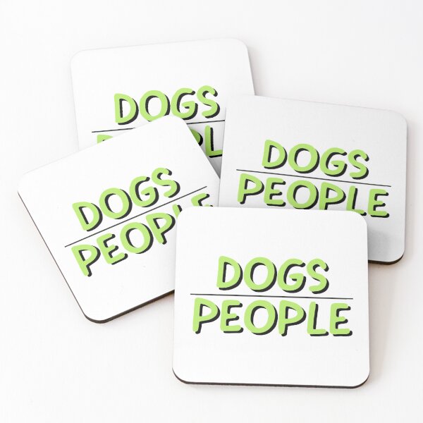 Item preview, Dogs Over People Green designed and sold by layla del designs.