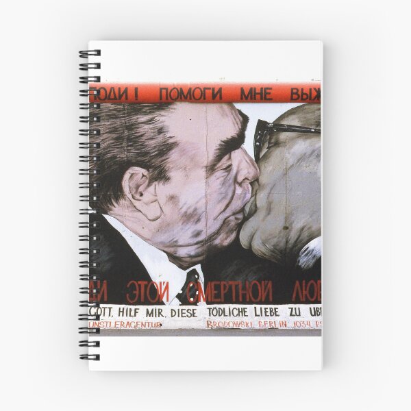 Item preview, Fraternal Kiss: My God, Help Me to Survive This Deadly Love designed and sold by rubenakopyan.