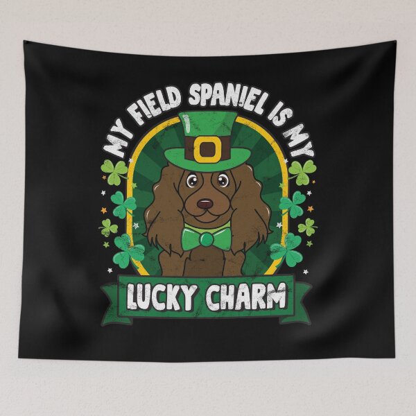 Item preview, Field spaniel is my Lucky Charm St Patricks designed and sold by rafaeltto.