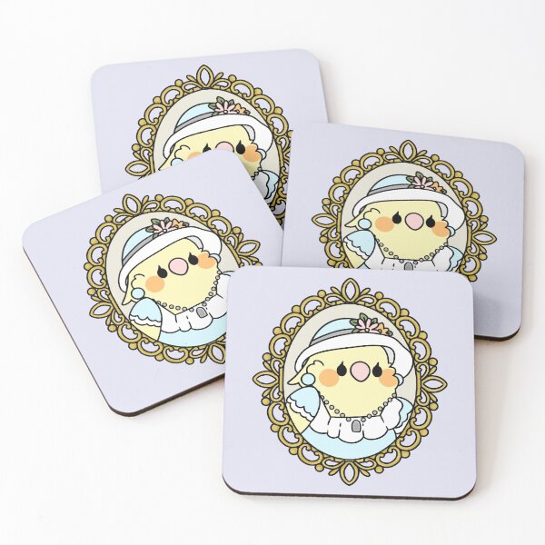 Item preview, Antique Cockatiel Portrait designed and sold by blirbos.