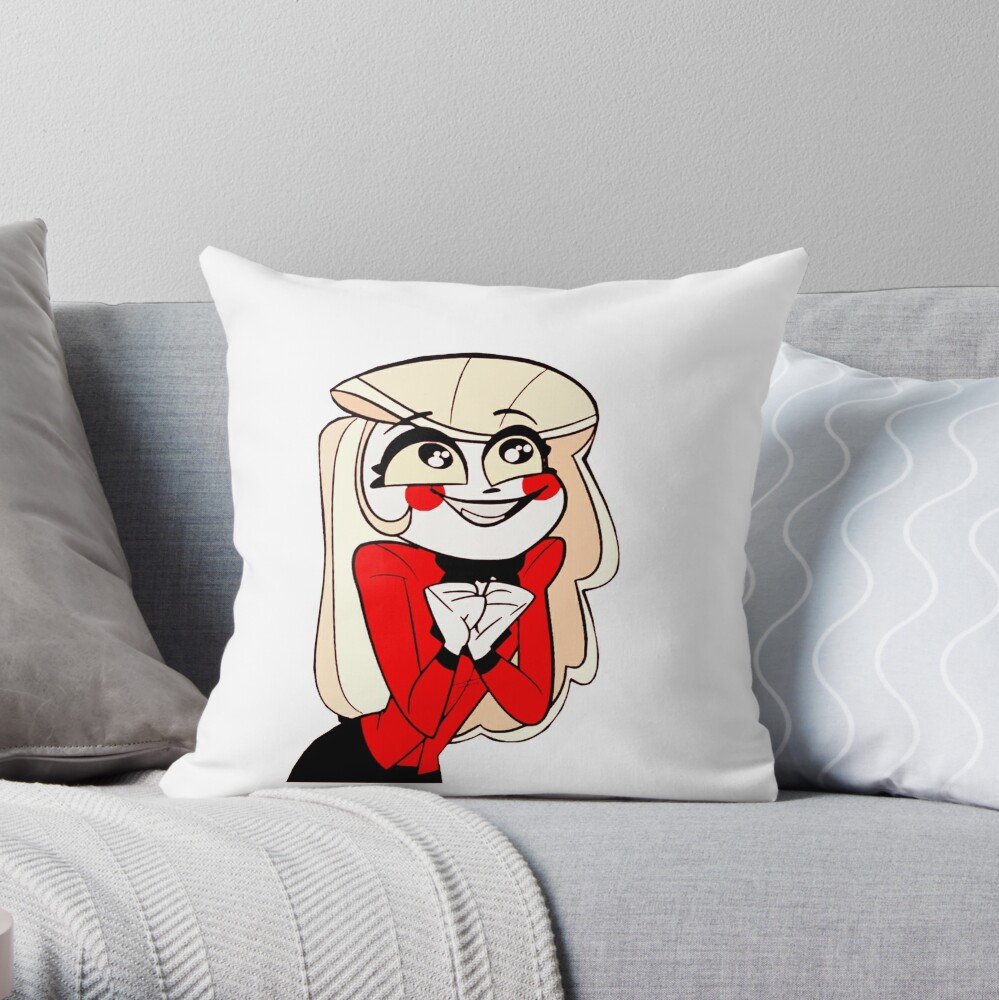 Charlie Hazbin Hotel Throw Pillow For Sale By Otakupapercraft Redbubble